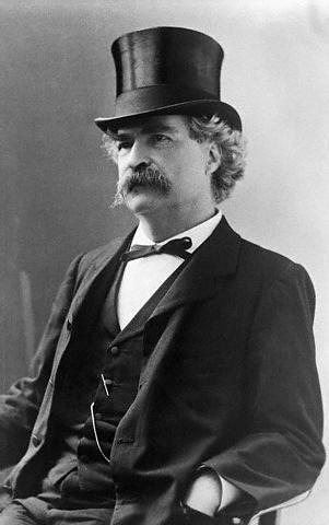 Twain looking prosperous
