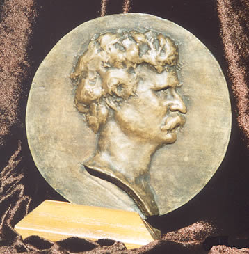 Twain medallion