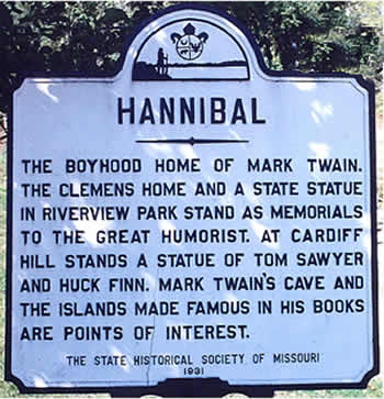 Hannibal historical marker