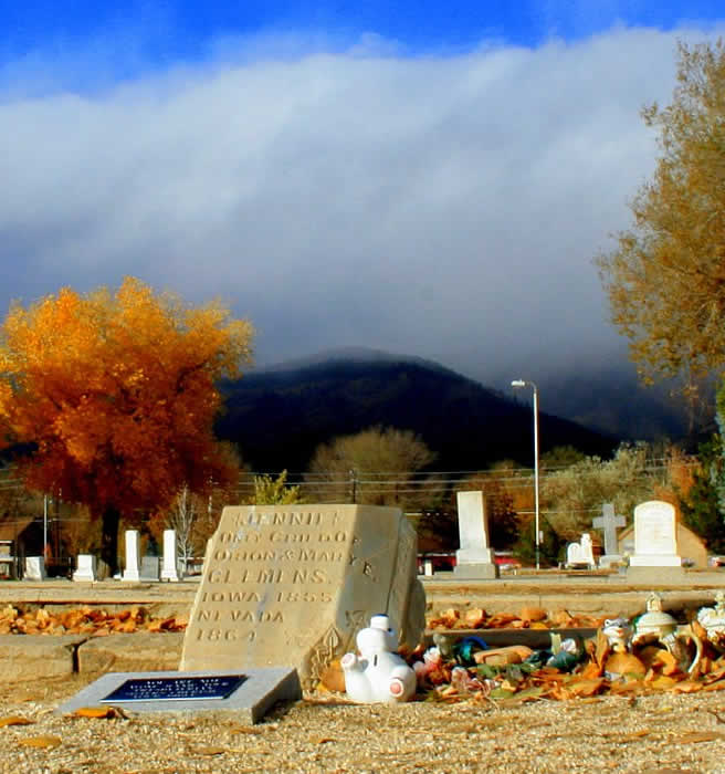 Jennie Clemens grave marker