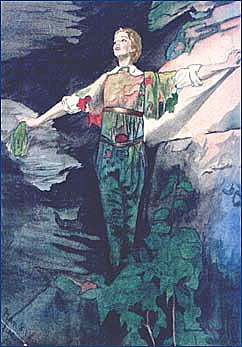 Peter Pan watercolor
