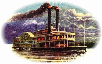 Steamboat painting