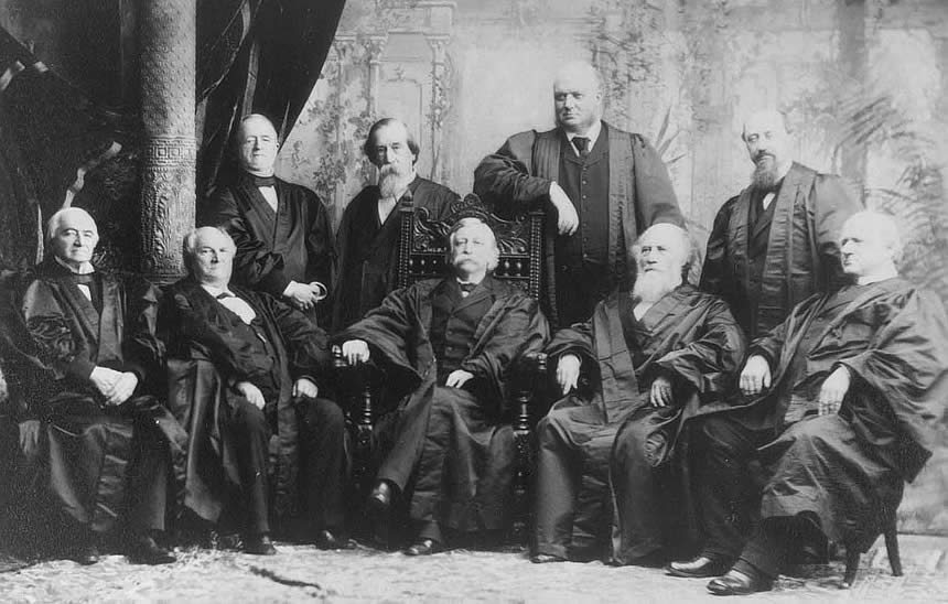 Supreme Court by Napoleon Sarony 1890