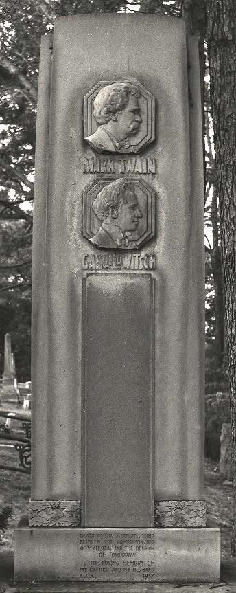 Clemens grave marker