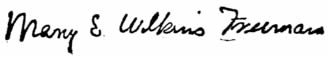 Freeman signature