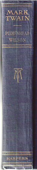 Harper blue cloth spine