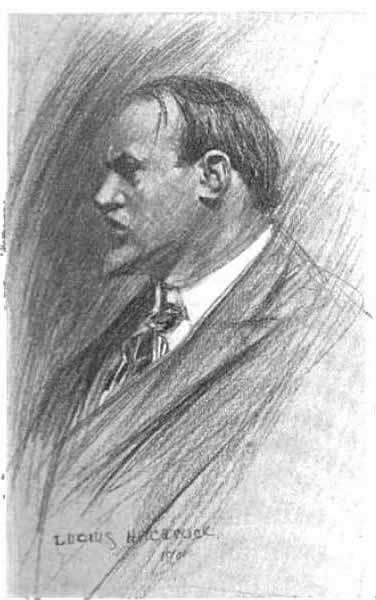 Hitchcock self portrait