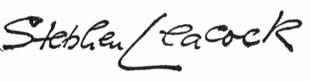 Leacock signature