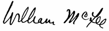 McFee signature