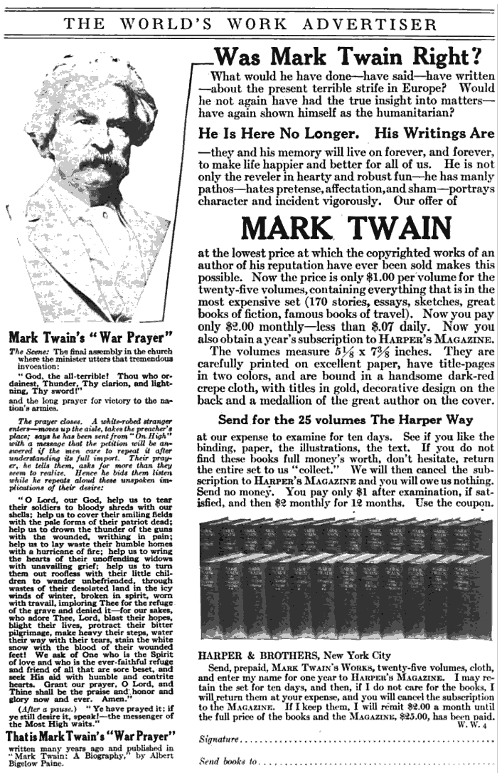 World's Work April 1916