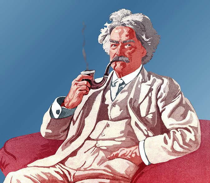 Mark Twain graphic