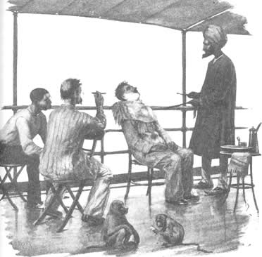 Barber on board