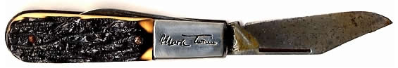 Mark Twain Barlow knife