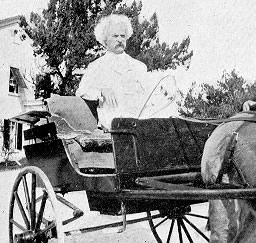 Clemens in carriage
