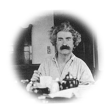 Twain at breakfast
