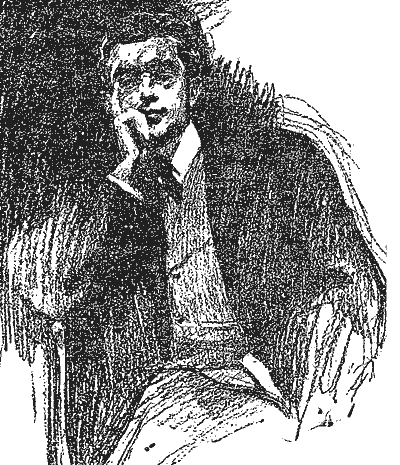 George Harvey pen and ink