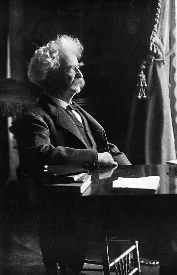 Mark Twain portrait