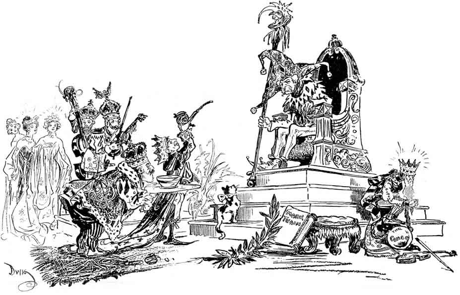 absolute monarchy cartoon