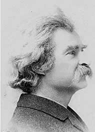 Sarony photo of Mark Twain