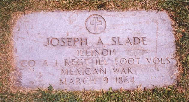 Slade headstone