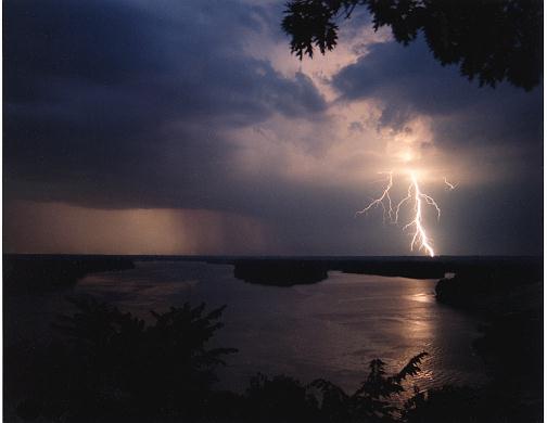 Storm over Mississippi