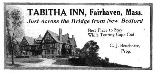 Ad for Tabitha Inn