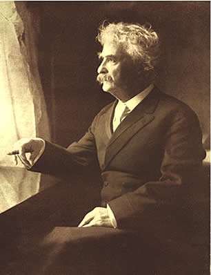 Twain from London News